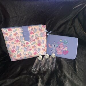 Stitch and Angel Floral Bag Set